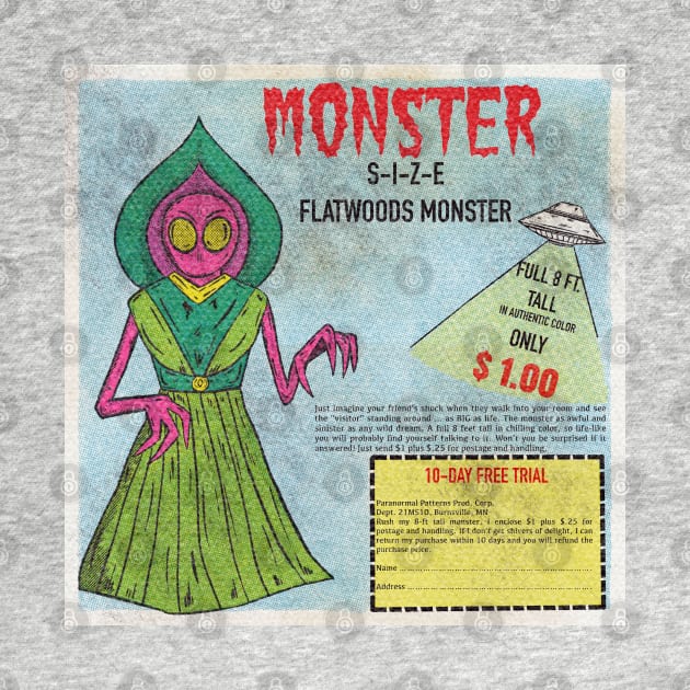 Flatwoods Monster by Cottage 13 Designs